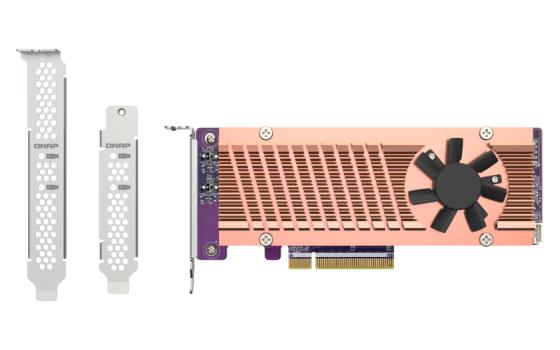 0000123351 DUAL M.2 PCIE SSD EXP CARD PCIE GEN3 X8 HOST INTERFACE