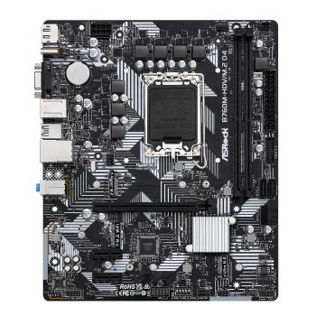 0000124130 ASROCK MB B760, B760M-HDV/M.2 D4, LGA1700, 2 DDR4 , mATX