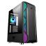 0000121253 Case VERTIBRA X210 - Gaming Middle Tower, 12cm ARGB fan, 2xUSB3, Side Panel Temp Glass