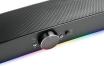 0000121360 Gaming Soundbar S100 - RGB, BlueTooth, Jack 2x3.5mm, Uscita Mic e Cuffie