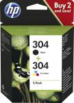 Consumables - Cartridges 0000126607 HP 304 INK CARTRIDGE COMBO 2-PACK