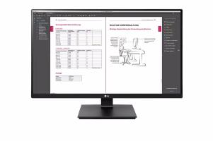 Monitor - from 26 to 29,9 inch 0000125240 LG MONITOR 27 LED IPS 2560x1440 16:9 5MS 350 CDM, PIVOT, DP/HDMI, MULTIMEDIALE