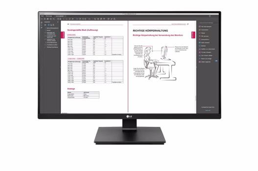 0000125240 LG MONITOR 27 LED IPS 2560x1440 16:9 5MS 350 CDM, PIVOT, DP/HDMI, MULTIMEDIALE