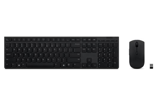 0000125392 LENOVO PROFESSIONAL WIRELESS RECHARGEABLE KEYBOARD AND MOUSE