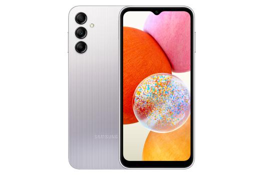 0000125582 GALAXY A14 6.6IN 4GB 128GB AURA SILVER