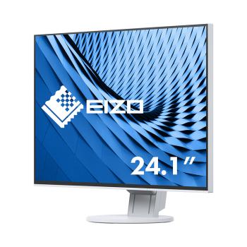 0000125710 EIZO MONITOR 24,1 LED IPS 16:10 1920X1200 350 CDM, DVI/DP/HDMI, PIVOT, FLEXSCAN EV2456-WT, BIANCO