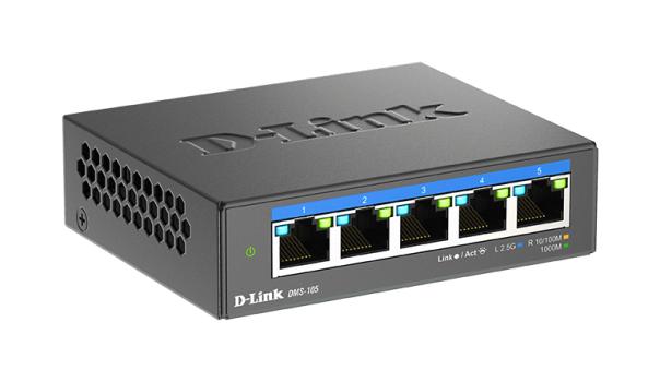 0000129780 5-PORT MULTI-GIGABIT UNMANAGED SWITCH