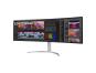 0000125900 LG MONITOR 49 LED 32:9 5120x1440 HDR400 400 CDM 5ms REG. ALTEZZA USB-C - DP/HDMI MULTIMEDIALE