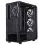 0000127817 Case SIX TRIANGLE - Gaming Middle Tower, 4x12cm ARGB fan, USB3, Side Panel Temp Glass