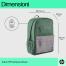 0000128984 HP CAMPUS GREEN BACKPACK FOR LAPTOP UP TO 15.6