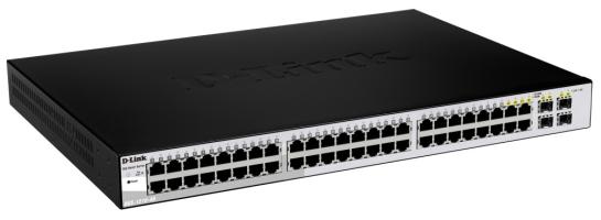 Networking - Switch 0000134249 D-LINK SWITCH 48-PORT GIGABIT SMART MANAGED SWITCH WITH 4 COMBO 1000BASE-T/SFP PORTS