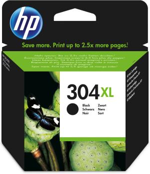 0000130297 HP 304XL BLACK INK CARTRIDGE