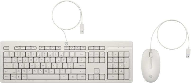 0000139998 225 WIRED MOUSE AND KB WHITE