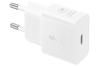 0000135455 SAMSUNG 25W POWER ADAPTER WHITE (W/O CABLE)