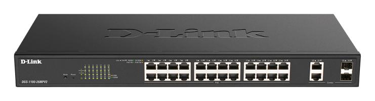 Networking - Switch 0000142873 26-PORT POE+ GIGABIT SMART MANAGED SWITCH