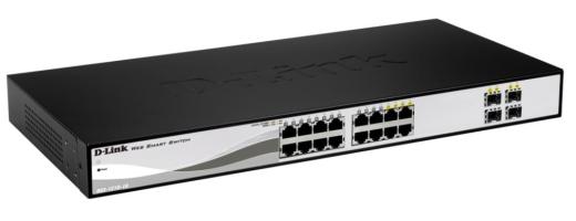 Networking - Switch 0000144994 D-LINK SWITCH 16 PORTE GIGABIT 4 COMBO 1000BASET/SFP RACK MONTABILE