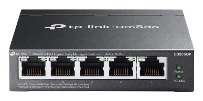 0000144455 OMADA 5-PORT GIGABIT EASY MANAGED SWITCH