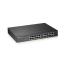 0000141294 ZYXEL SWITCH MANAGED 24 PORTE GIGABIT DI CUI 12 POE, SUPPORTO IPV6, VLAN, RACK