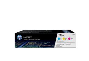 Consumabili - Toner 0000014183 HP 126A CYM TRI-PACK LJ TONER CARTRIDGE