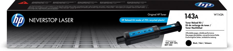 Consumables - Toner 0000014839 HP 143A NEVERSTOP TONER RELOAD KIT