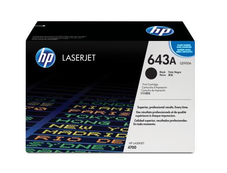 0000014295 HP COLOR LASERJET 4700 BLACK CARTRIDGE