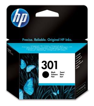 0000014624 HP 301 BLACK INK CARTRIDGE