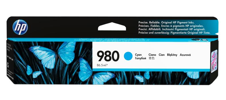 0000014743 HP 980 CYAN ORIGINAL INK CARTRIDGE