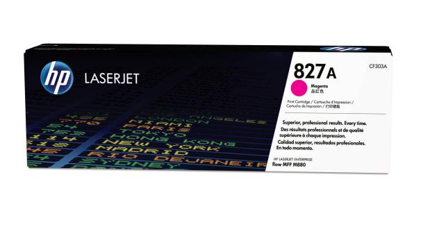 0000018271 HP 827A MAGENTA LASERJET TONER CARTRIDGE