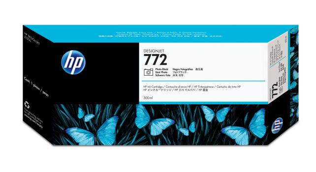 0000018493 HP 772 PHOTO BLACK 300 ML INK CARTRIDGE