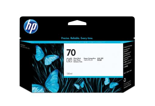 0000019408 HP 70 PHOTO BLACK 130 ML INK CARTRIDGE