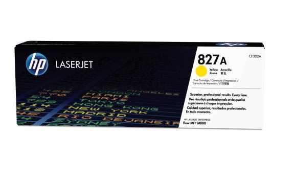 0000019901 HP 827A YELLOW LASERJET TONER