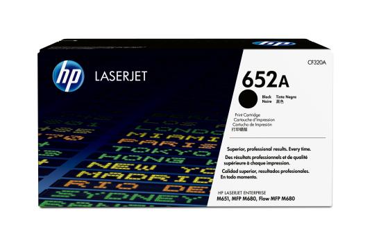 0000019906 HP 652A BLACK TONER LASER JET