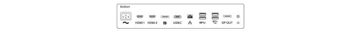 0000015452 32 LED IPS 4K USB-C DOCKING STATION MONITOR,