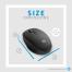 0000018914 HP DUAL MODE BLACK MOUSE