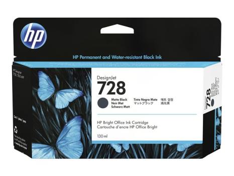 0000020846 HP 728 130-ML MATTE BLACK DESIGNJET INK CARTRIDGE