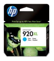 Consumables - Cartridges 0000002296 HP 920XL CYAN OFFICEJET INK CARTRIDGE