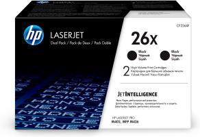 Consumables - Toner 0000002340 HP 26X BLACK 2-PACK LJ TONER CARTRIDGE