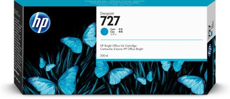 Consumabili - Cartucce 0000002474 HP 727 300-ML CYAN INK CARTRIDGE