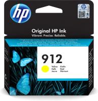 Consumables - Cartridges 0000003094 HP 912 YELLOW ORIGINAL INK CARTRIDGE