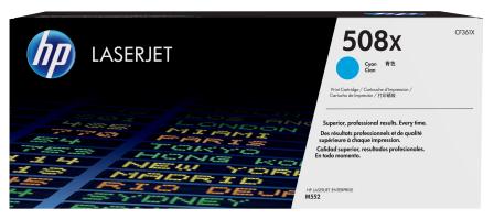 Consumabili - Toner 0000003141 HP 508X CYAN LASERJET TONER CARTRIDGE