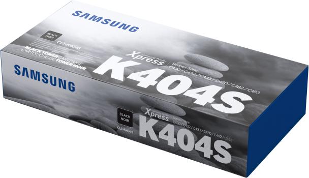 0000002579 SAMSUNG CLT-K404S BLACK TONER CARTRIDGE