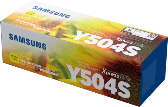 0000002603 SAMSUNG CLT-Y504S YELLOW TONER CARTRIDGE