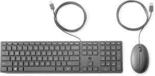 Accessori - Tastiere, Mouse, Mousepad 0000062417 Mouse e tastiera HP Wired Desktop 320MK