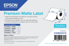 Consumables - Paper and Rolls 0000084575 1ROLL PREMIUM MATTE LABEL CONT 76MM X 35M MINORDERQTY: 18