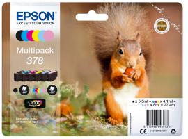 Consumabili - Cartucce 0000082695 MULTIPACK 6-FARBIG 378 SQUIRREL CLARA PHOTO HD INK