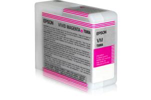 Consumables - Cartridges 0000084381 TANICA VIVID MAGENTA 80 ML PER STYLUS PRO 3880