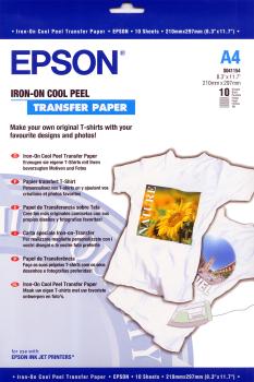 0000082902 CARTA IRON-ON-TRANSFER A4 STAMPA SU TESSUTO 10FG