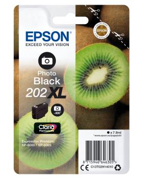 0000082929 SINGLEPACK PHOTO BLACK 202XL CLARIA PREMIUM INK