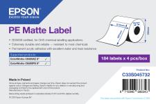 Consumables - Paper and Rolls 0000085481 PE MATTE LABEL DIE-CUT ROLL 210MMX297MM 184 LABELS