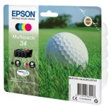 Consumabili - Cartucce 0000088975 MULTIPACK 4 CARTUCCE 34 PALLINA DA GOLF